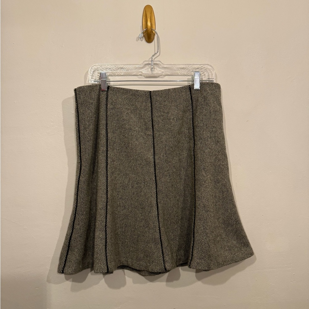 NWT Lauren by Ralph Lauren wool blend tweed mini skirt